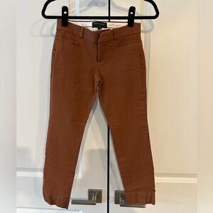 Banana Republic - Sloan Petite Brown Ankle Pants Size 00